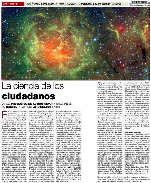 La ciencia de los ciudadanos La ciencia de los ciudadanos