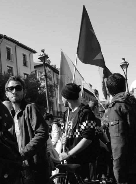 OLYMPUS DIGITAL CAMERA Especial Fotógrafico: Manifestación por la reforma laboral en Valladolid.
