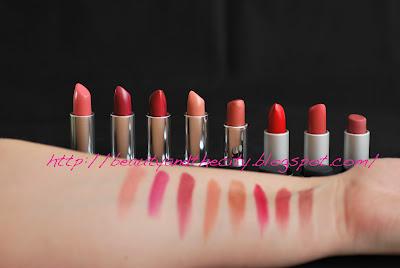 Lipstick Swatches II - KIKO Lipstick Swatches II - KIKO