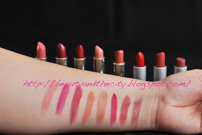 Lipstick Swatches II - KIKO Lipstick Swatches II - KIKO