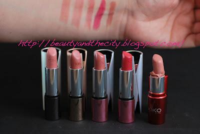 Lipstick Swatches II - KIKO Lipstick Swatches II - KIKO