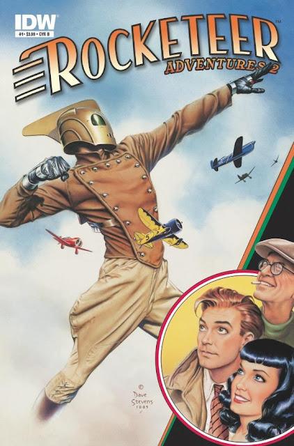 IDW presenta a las nuevas Aventuras del Rocketeer