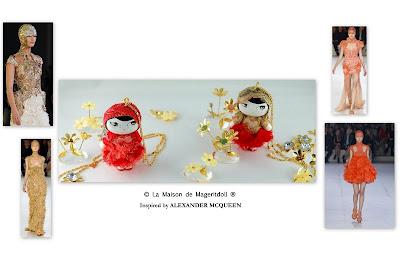 Inspiration by Alexander McQueen...Mageritdoll & Berryfields Inspiration by Alexander McQueen...Mageritdoll & Berryfields
