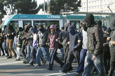 España, en huelga contra la reforma laboral del Gobierno.