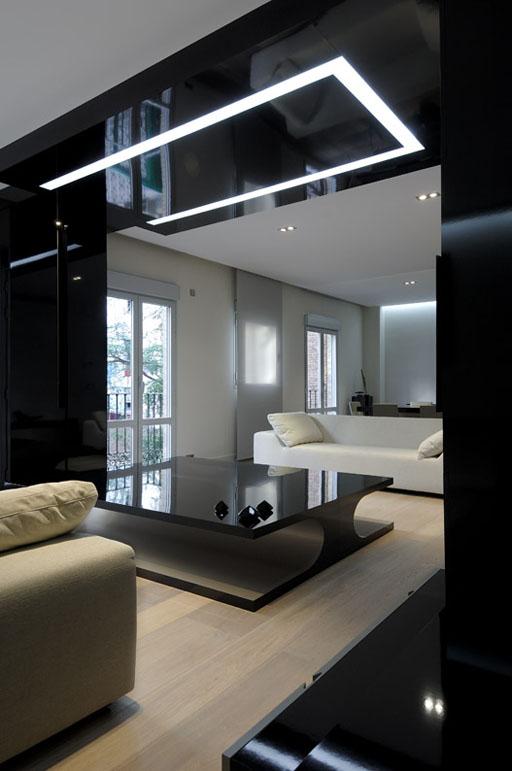 Interiorismo A-cero, para la última vivienda en planta, disponible en régimen de alquiler en la Calle Serrano, Madrid