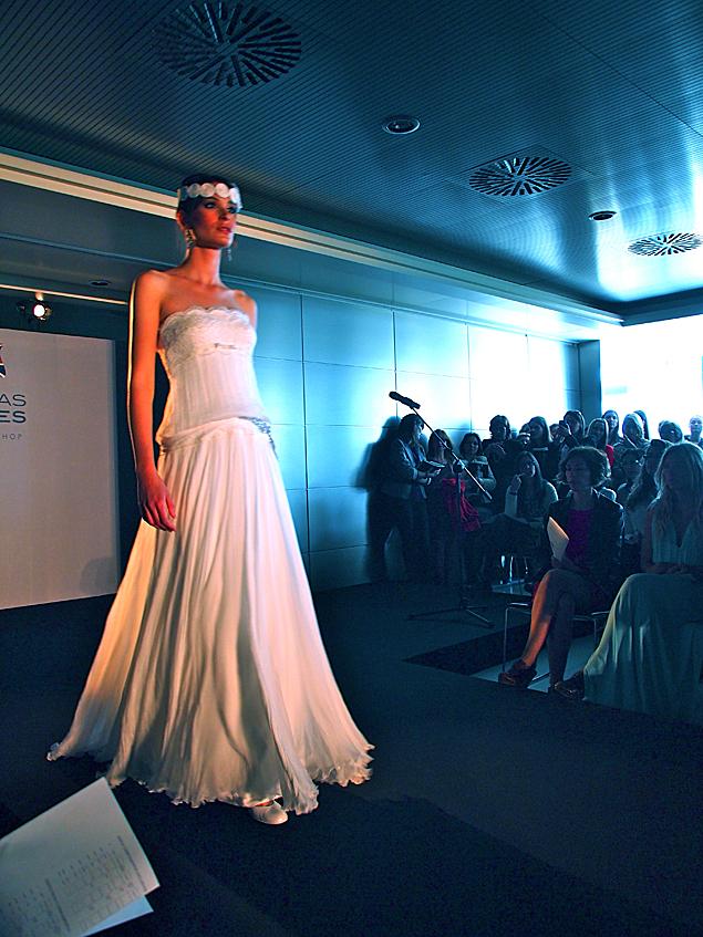 rosa clará En el desfile de Rosa Clará