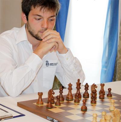 Iván Salgado en el IV Campeonato Iberoamericano de Ajedrez.