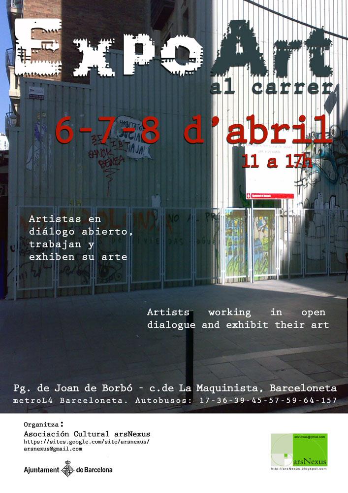 Expo art al carrer – Expo art en la calle.