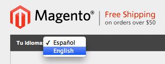 vistas-tiendas-front-end Configuración multi idioma en Magento