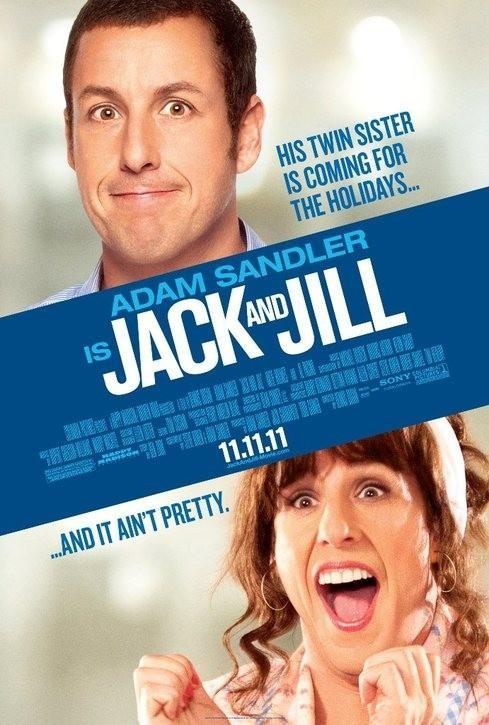 Jack y Jill de Adam Sandler bate récords en los premios Razzie Jack y Jill de Adam Sandler bate récords en los premios Razzie