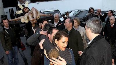 De Cospedal, Santamaría, De la Riva y la Semana Santa. De Cospedal, Santamaría, De la Riva y la Semana Santa.