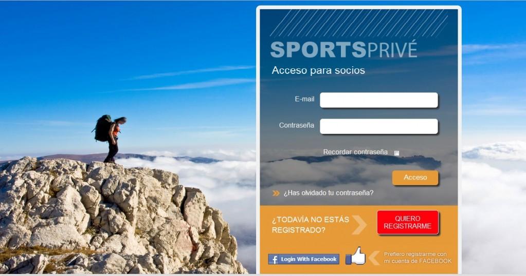 Inaguración Web Sportsprive