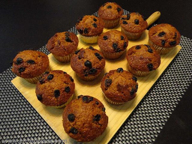 Muffins de Pedro Ximénez Muffins de Pedro Ximénez