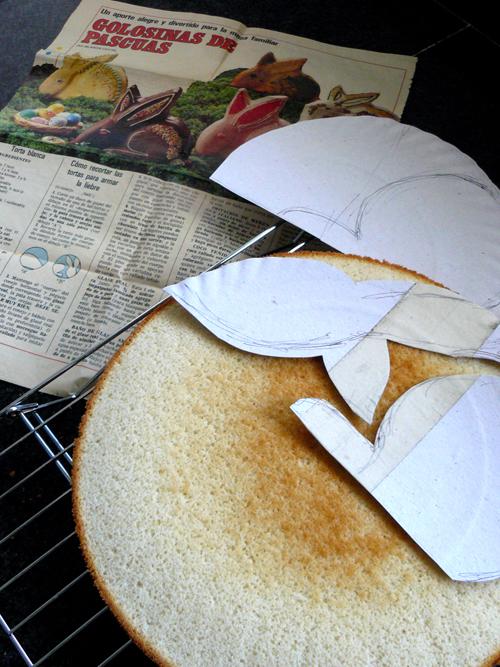 torta conejo de pascuas torta conejo de pascuas