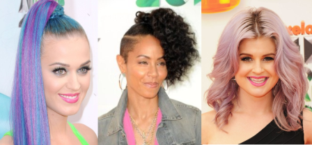 Katy Perry, Jada Pinkett-Smith y Kelly Osbourne,  peinados extravagantes en los Kids Choice Awards