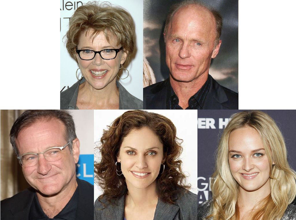 Annette Bening, Ed Harris, Robin Williams y más en Look of Love