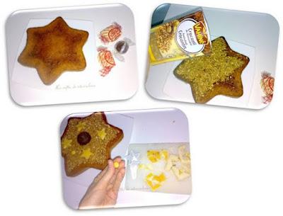 Estrella de polvorones sin harina