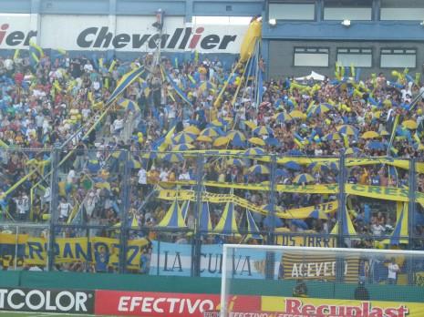 Hinchada Atlanta River en la B: Atlanta mostró el camino