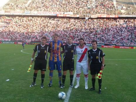 Árbitros con capitanes River en la B: Atlanta mostró el camino