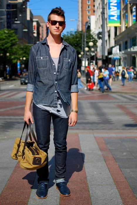 Looks denim para hombres Photobucket