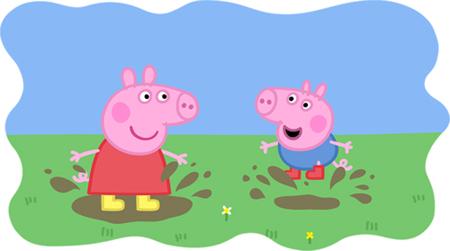 {Lunes} Mesas de dulces: Una fiesta Peppa Pig