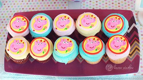 {Lunes} Mesas de dulces: Una fiesta Peppa Pig