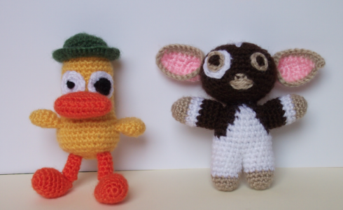 Gremlin y Pato Pocoyó crochet Vamos a contar mentiras tra lá lá (II)