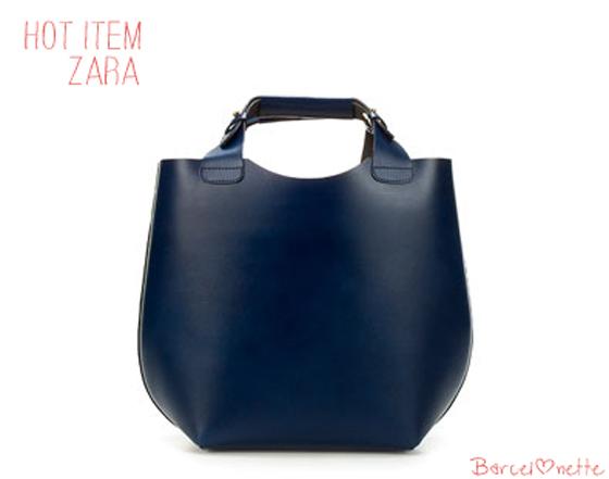 Hot item: Maxi bolso azul de Zara
