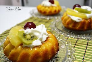 Savarines de Limón con Frutas y sorteo en