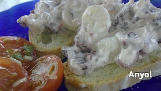 Pulpo en alioli Pulpo en alioli