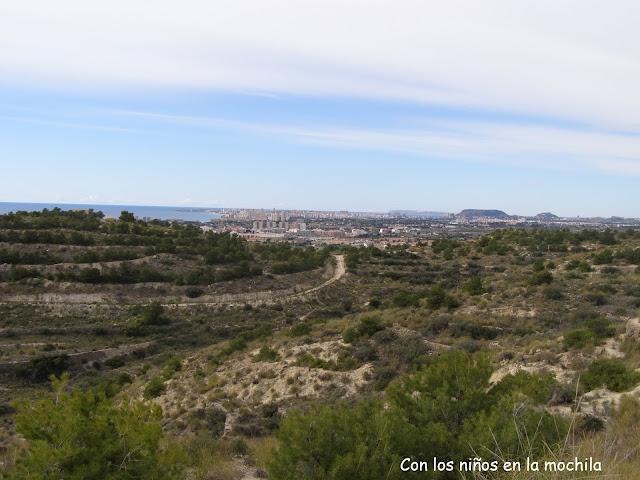 La ruta de Les Puntes de Gosàlvez (El Campello, Alicante)