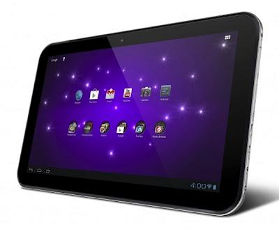 Nuevos tablets Toshiba Excite, modelo de 13.3 pulgadas incluido