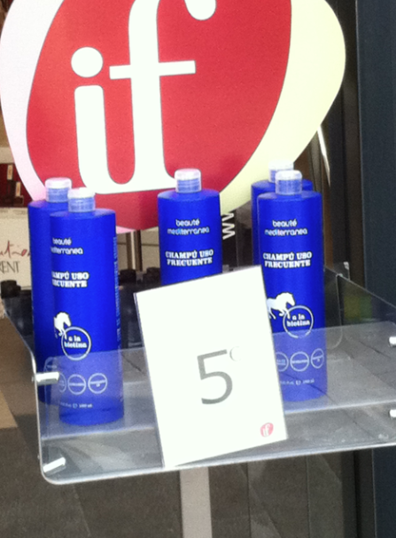 Perfumerías IF champu de caballo