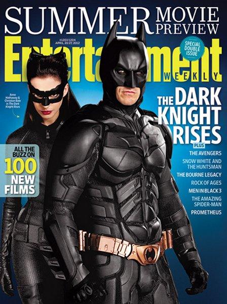 TDKR, Batman y Catwoman de portada