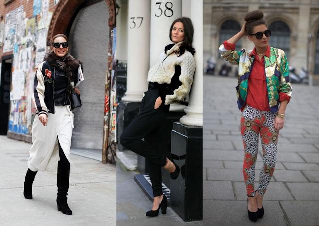 STREET STYLE : BOMBERS + COLLAGE