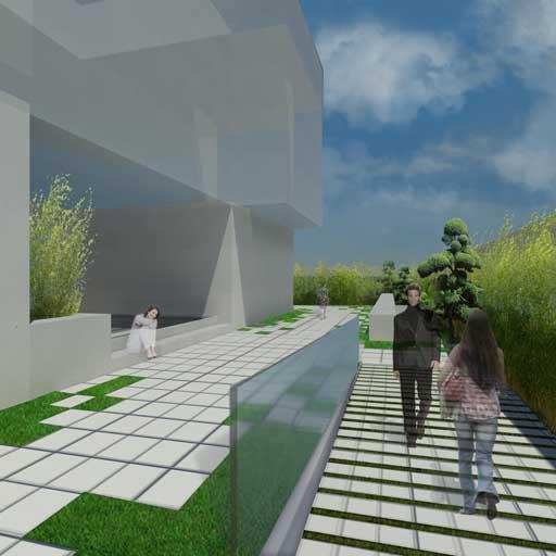 A-cero presenta el proyecto de paisajismo para una vivienda en Pozuelo de Alarcón