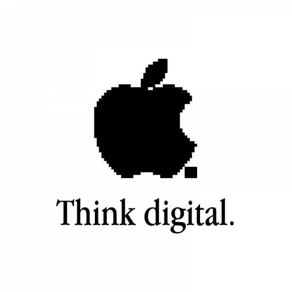 Logo Apple – Think… what?