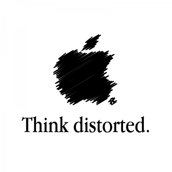 Logo Apple – Think… what?