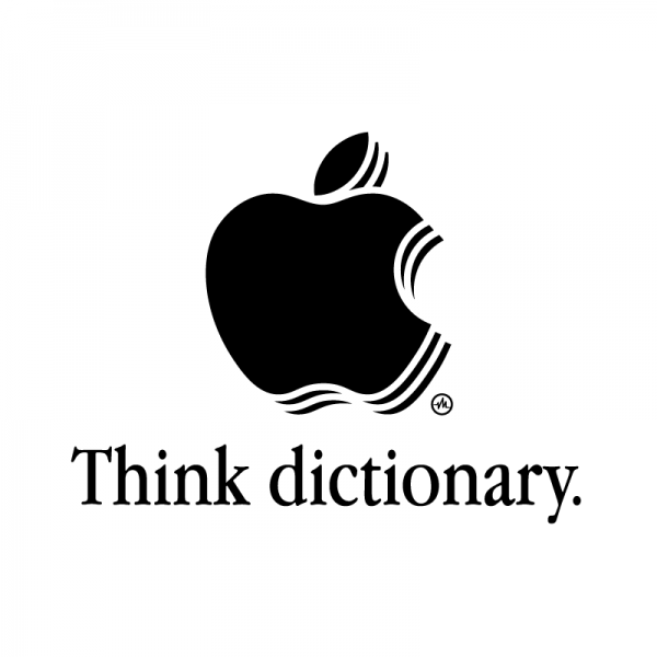 Logo Apple – Think… what?