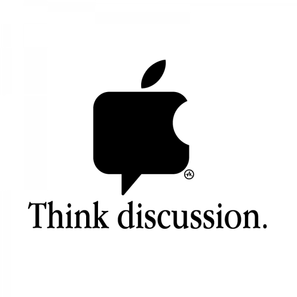 Logo Apple – Think… what?