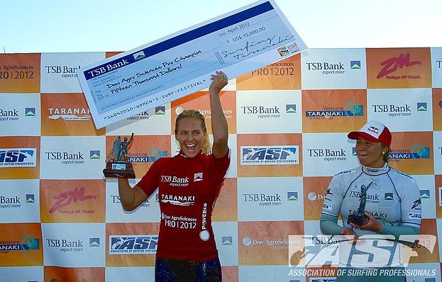stephie2 Stephanie Gilmore gana el TSB Bank Surf Festival NZ 2012