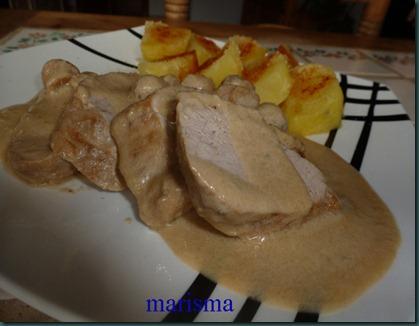 solomillo en salsa de roquefort,ración copia solomillo en salsa de roquefort,ración copia