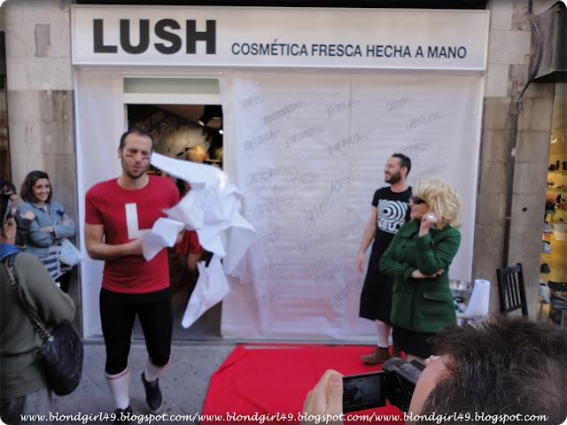 Inauguración tienda Lush de Palma de Mallorca