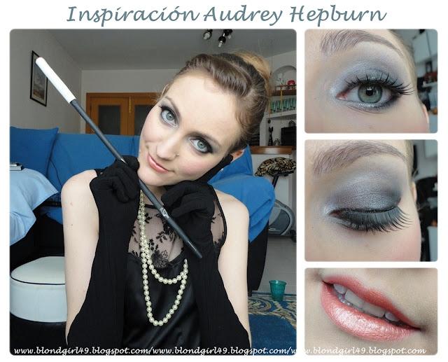 Reto de maquillaje: Como una diva... (inspiración Audrey Hepburn)