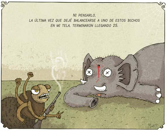 elefante Monarcas, elefantes y leyes