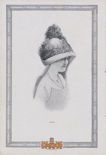Catalogo de Sombreros 1912 Sombreros Dunlap & Co. Moda en 1912