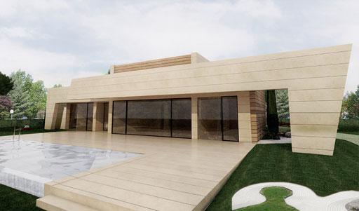 Os presentamos un avance sobre una nueva vivienda unifamiliar A-cero situada en Ourense