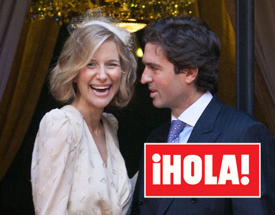 María León se casó con Juan Garaizábal, vestida de  Pedro del Hierro