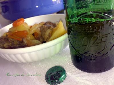 Estofado de carne con Alhambra Reserva 1925 Estofado de carne con Alhambra Reserva 1925