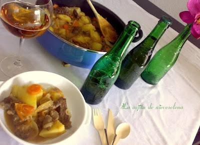 Estofado de carne con Alhambra Reserva 1925 Estofado de carne con Alhambra Reserva 1925